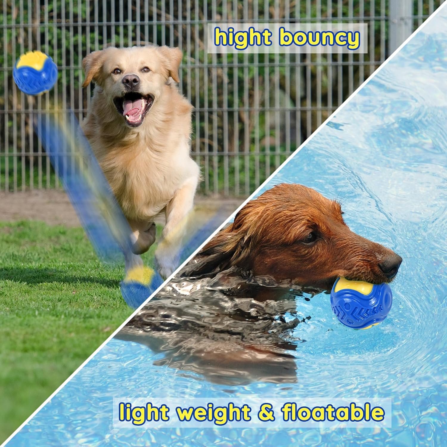 Squeaky Dog Ball Toy - Image 3